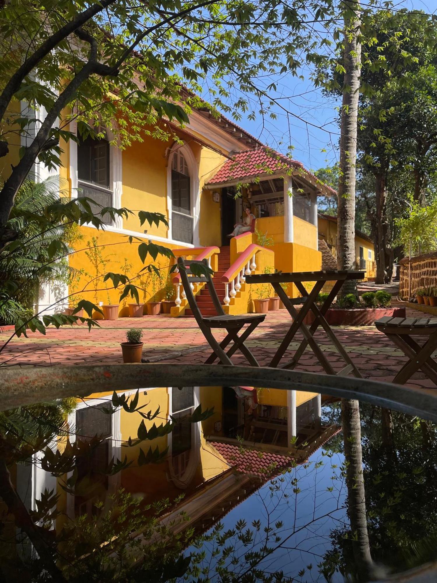 Casa Do Leao A 150 Year Old Portuguese Home Nerul  ภายนอก รูปภาพ